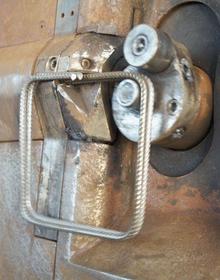 Bearbeitung des Betonstahls